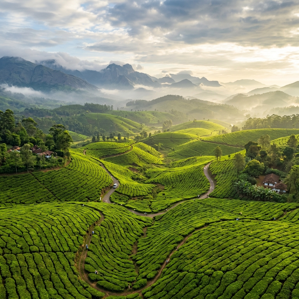 Kerala tea plantations