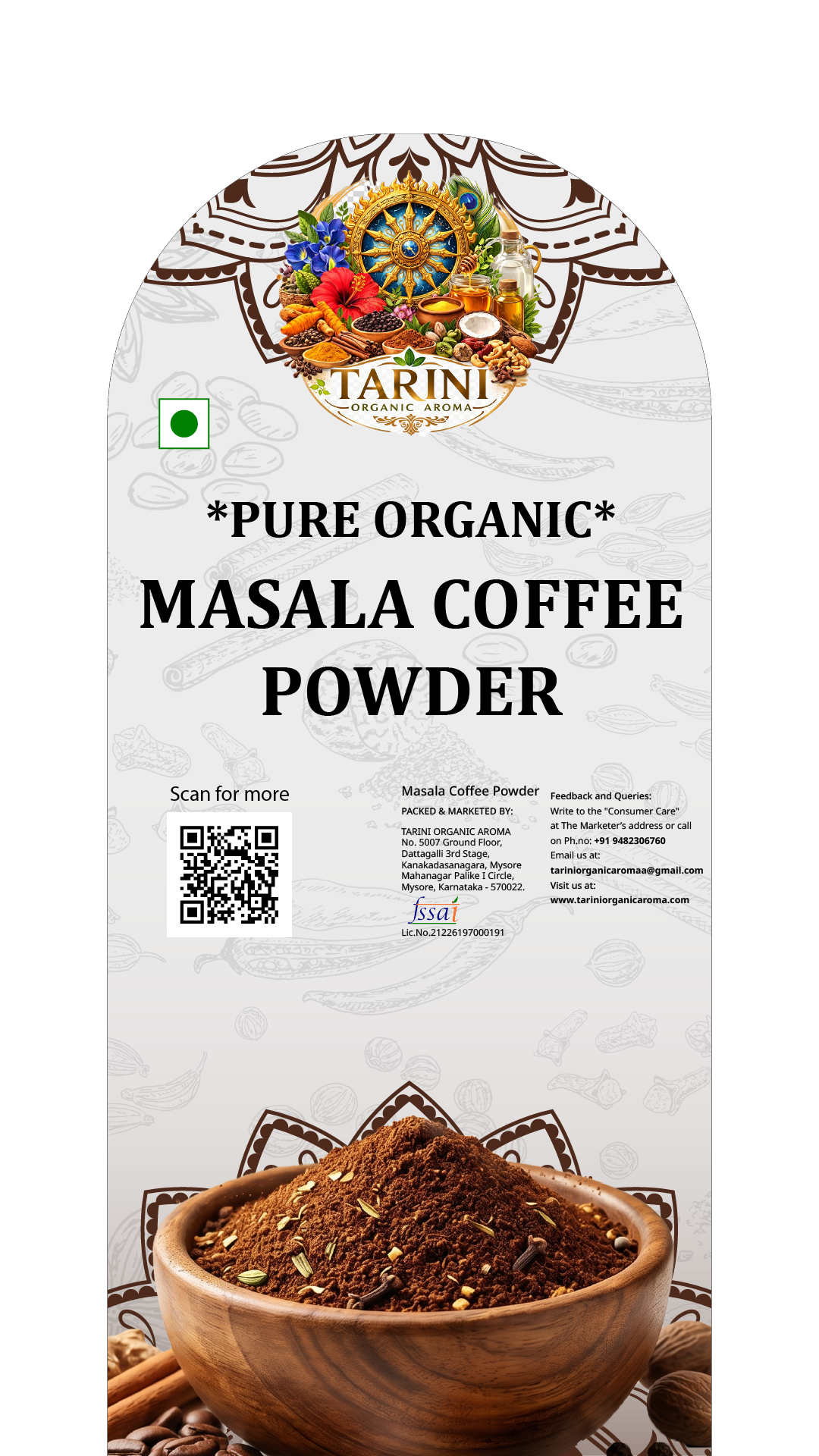 Masala Coffee Powder