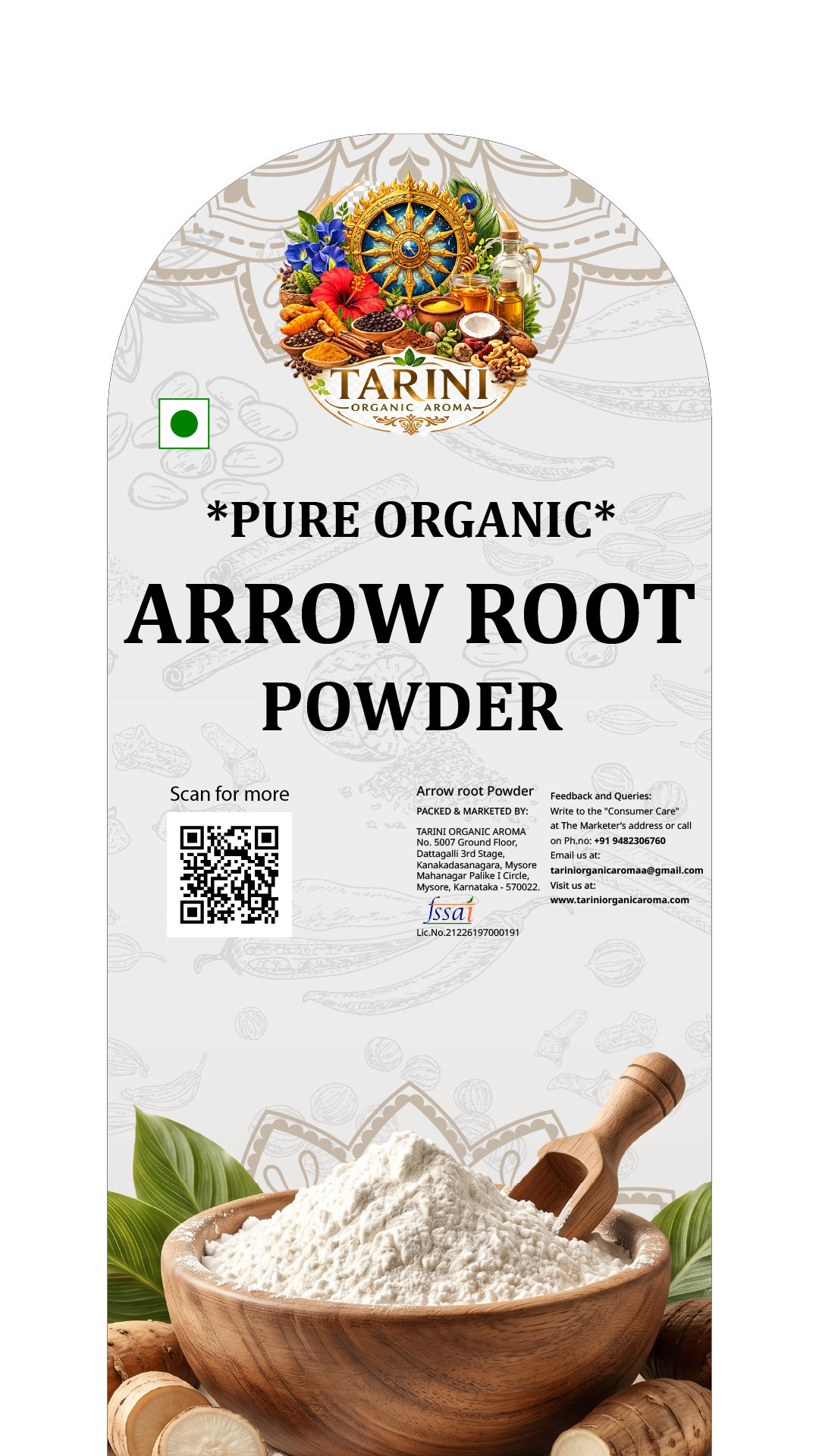 Arrow Root Powder
